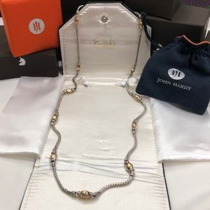 John Hardy Palu Station 22k gold chain 36”